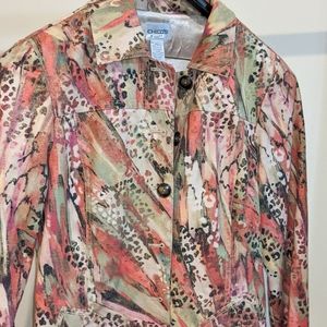 CHICO'S PATTERNED JACKET